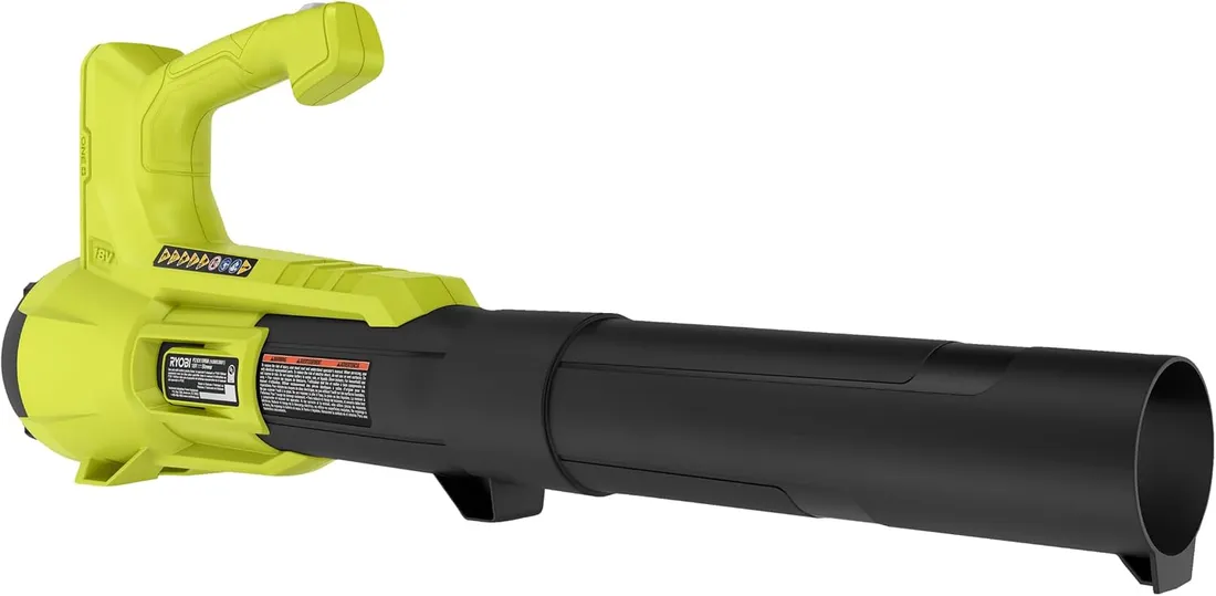 RYOBI Soplador Turbo Jet 18V ONE+ 145 km/h, caudal máx. 7,1 m³/min (sin batería ni cargador) RY18BLA-0